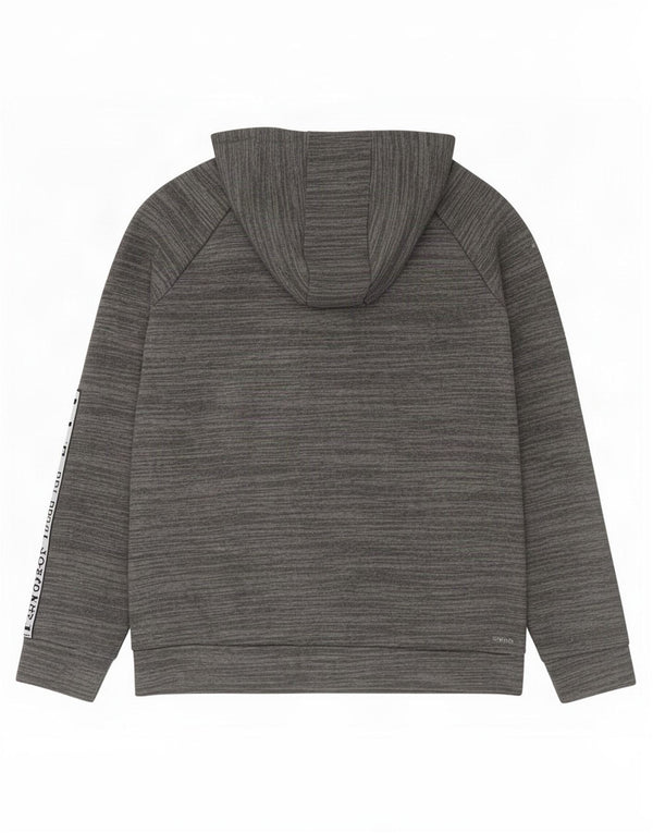 Pulover cu capota cu fermoar Adidas pentru femei UK 20/22 XL bumbac cu pete gri