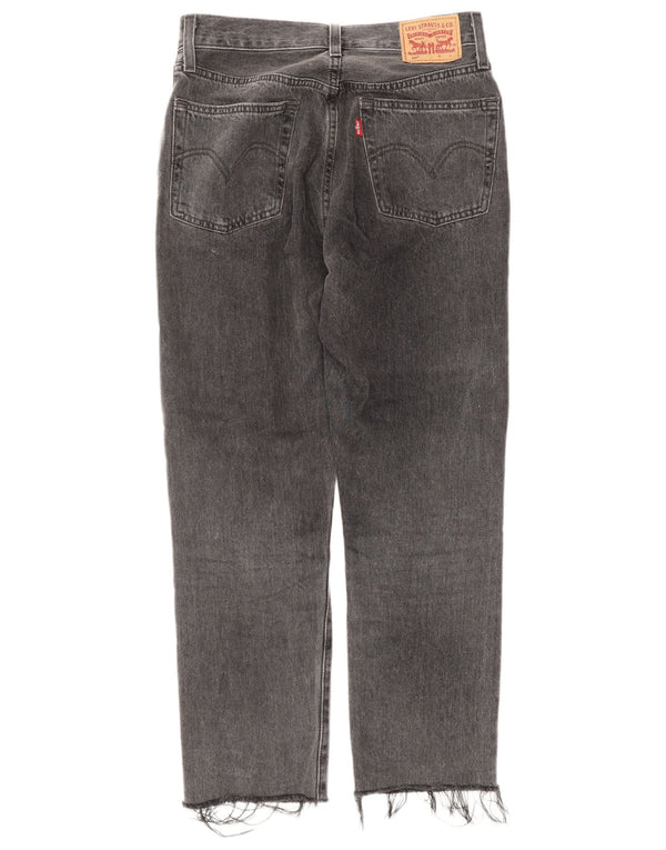 Blugi drepti 501 pentru femei Levi's L25 L26 bumbac gri