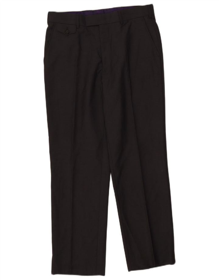 Pantaloni drepți Ted Baker pentru bărbați L33 L29 gri