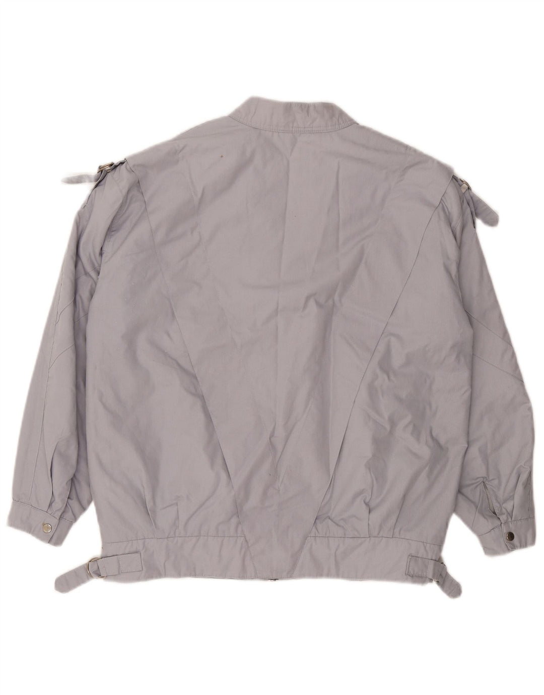 VINTAGE Mens Bomber Jacket IT 36 Small Grey