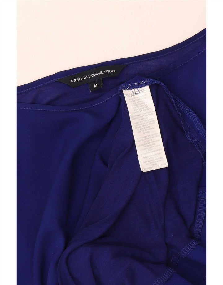 French Connection Tricou pentru femei Top UK 14 Medium Blue Poliester