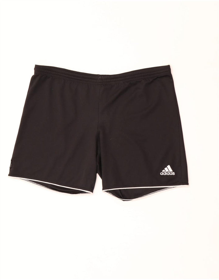 Pantaloni scurți sport pentru bărbați Adidas, mari, negru, poliester