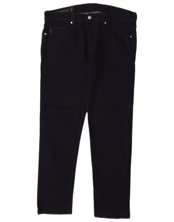 ARMANI EXCHANGE Blugi Drepți Femei W33 L29 Bleumarin