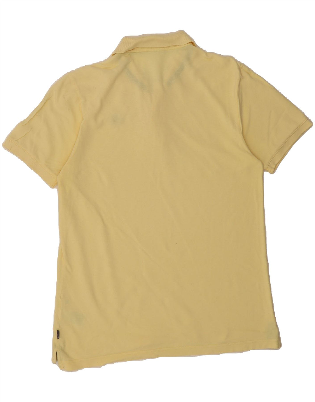 ADIDAS Mens Polo Shirt Medium Yellow Cotton Vintage Adidas and Second-Hand Adidas from Messina Hembry 