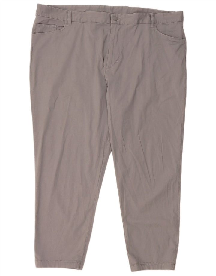 Pantaloni casual subțiri pentru bărbați Adidas W42 L25 gri