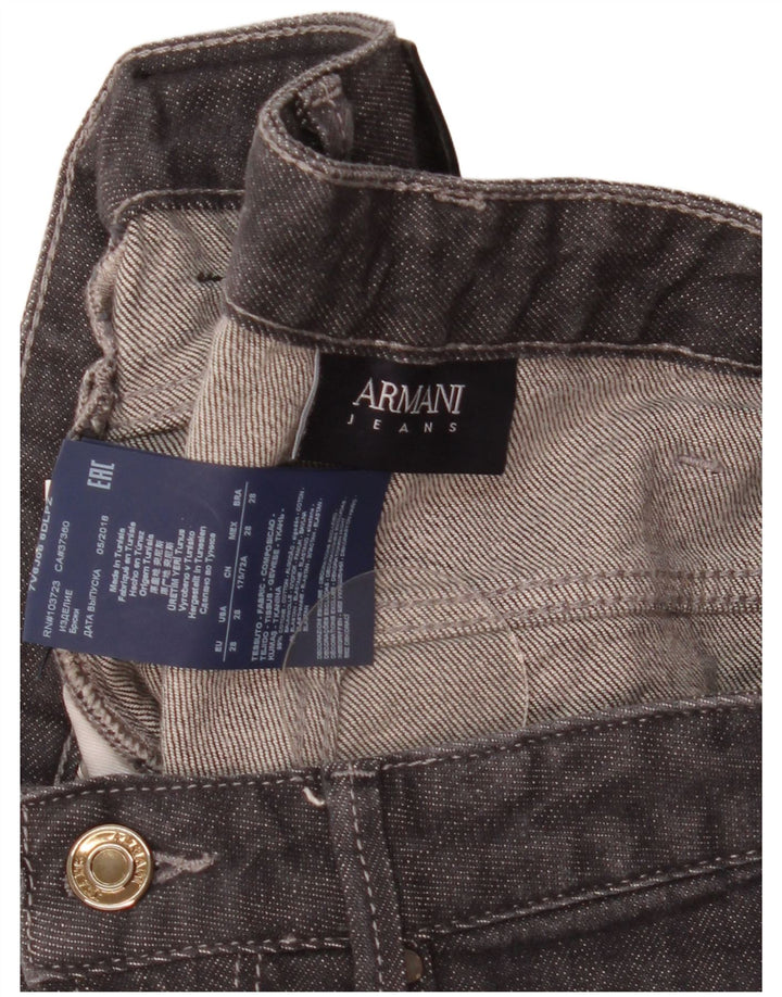 Blugi skinny pentru femei Armani W28 L34 bumbac gri