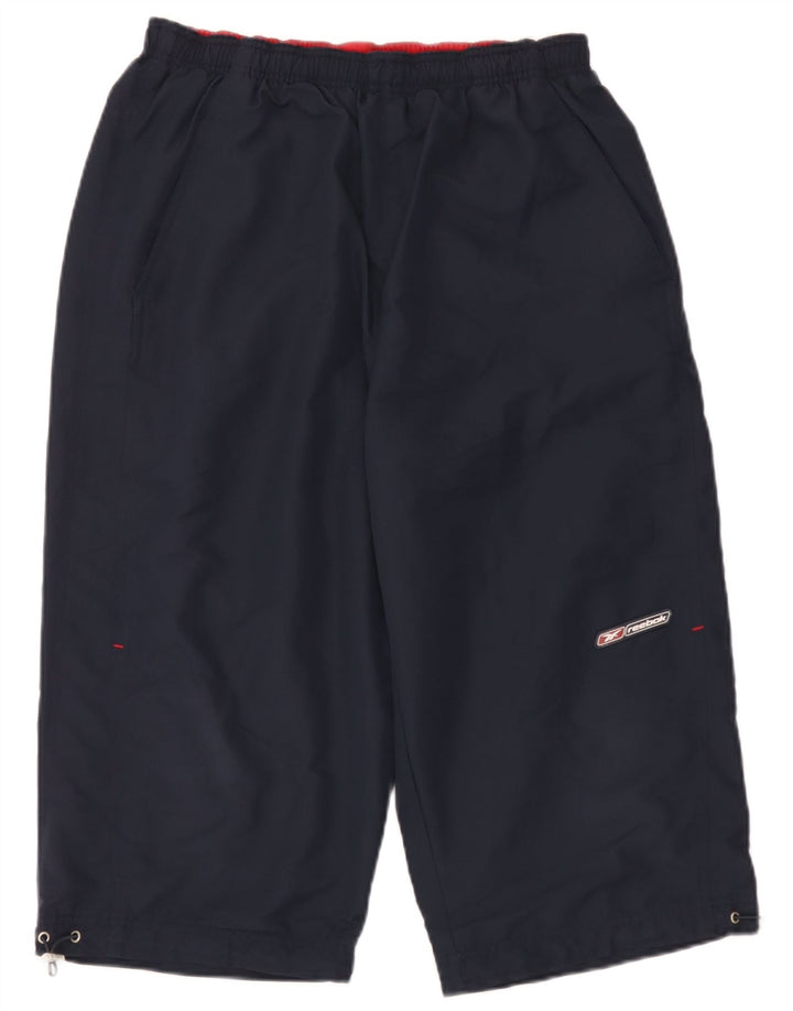 Pantaloni de trening capri Adidas pentru bărbați XL poliester bleumarin
