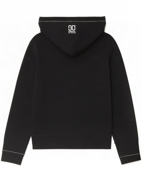 Pulover cu capota cu grafic pentru ediție specială pentru femei Champion UK 12 Medium Black