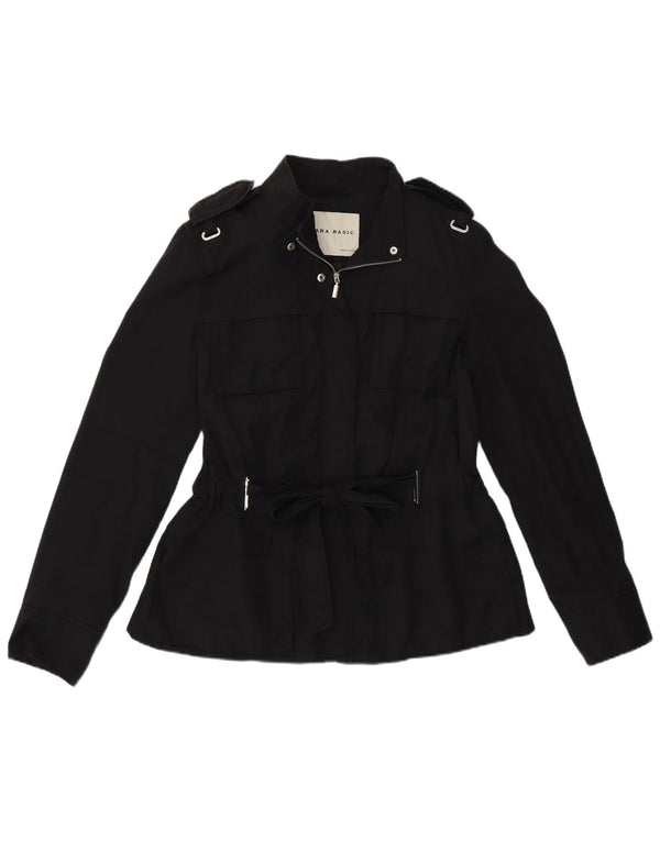 Jachetă militară pentru femei Zara UK 16, mare, neagră