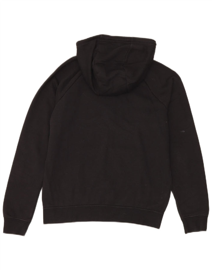 Pulover Nike pentru bărbați, cu fermoar, bumbac, negru