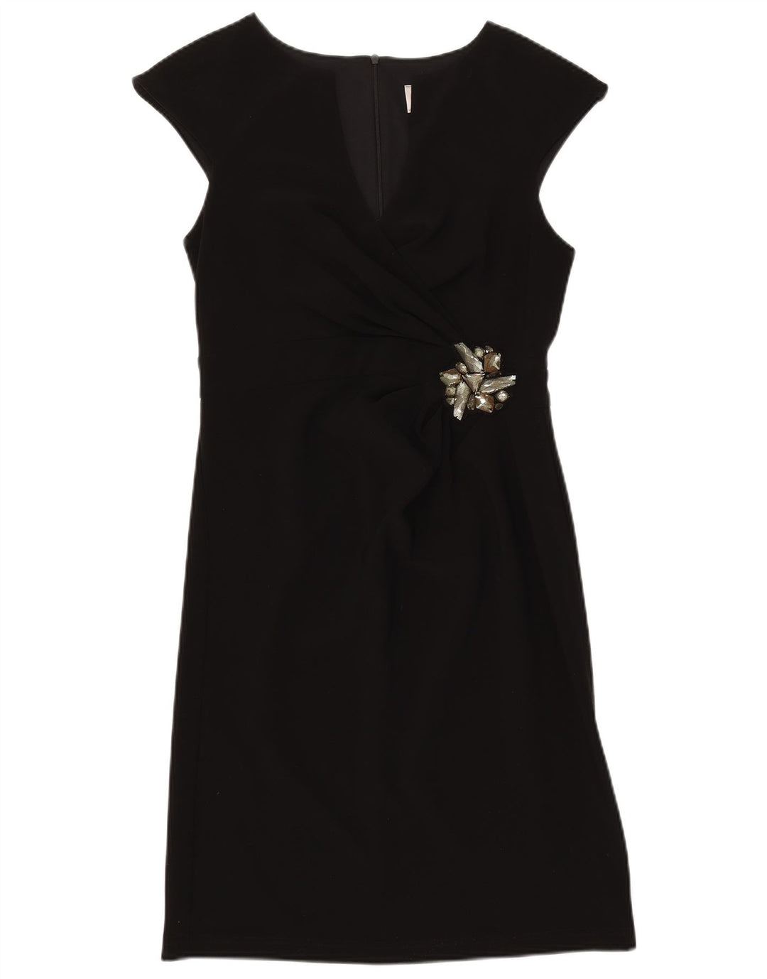 Joseph Ribkoff Rochie A-Line pentru femei UK 10 Poliester negru mic