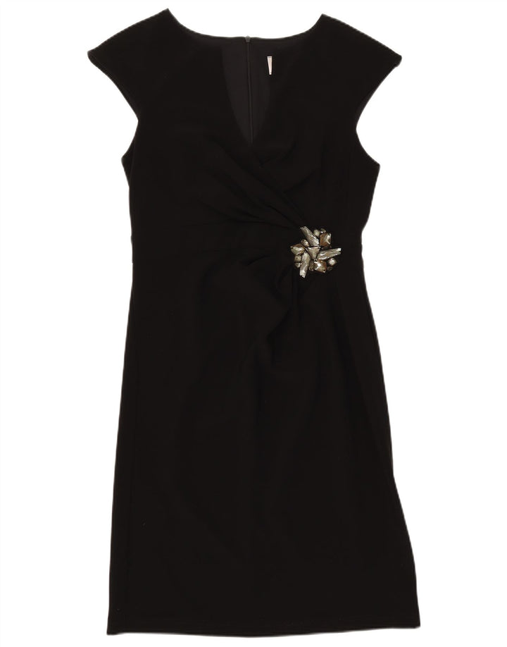 Joseph Ribkoff Rochie A-Line pentru femei UK 10 Poliester negru mic