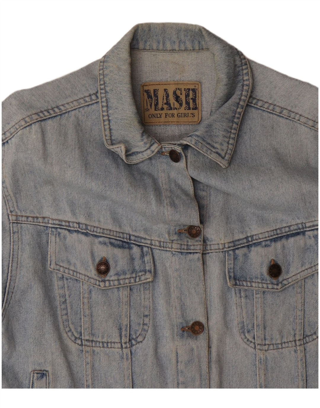 Jachetă Mash Girls Denim 14-15 Ani Bumbac Albastru