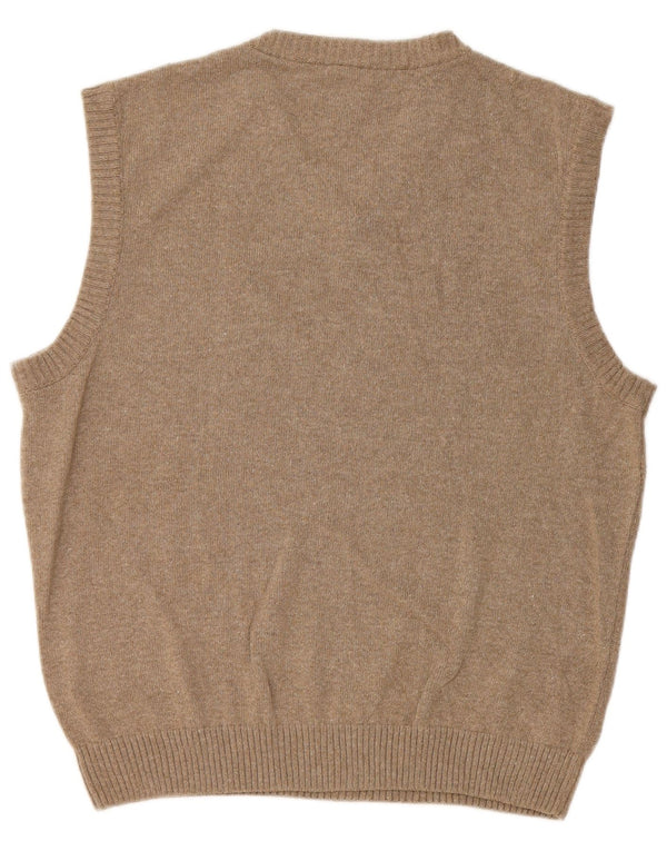 VINTAGE Vestă pentru bărbați Tank Top Mărimea 38 Bumbac Gri mediu