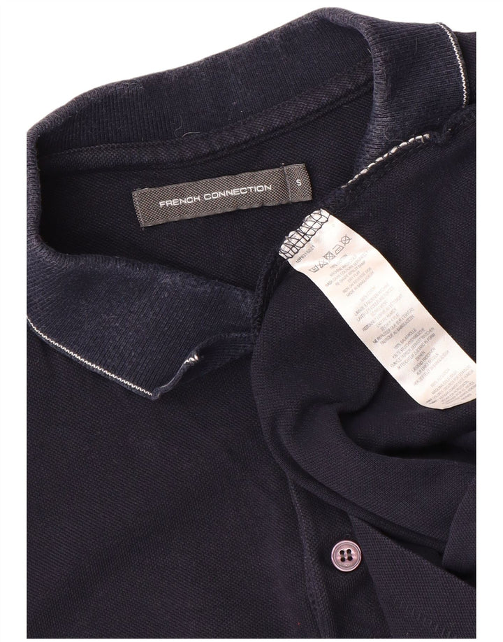 FRENCH CONNECTION Tricou polo pentru bărbați Bumbac bleumarin mic