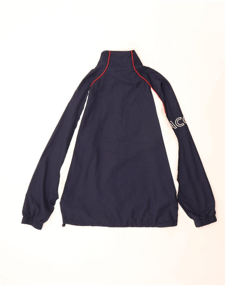 Jachetă de trening pentru bărbați Lacoste Mărimea 3, albastru bleumarin, color block