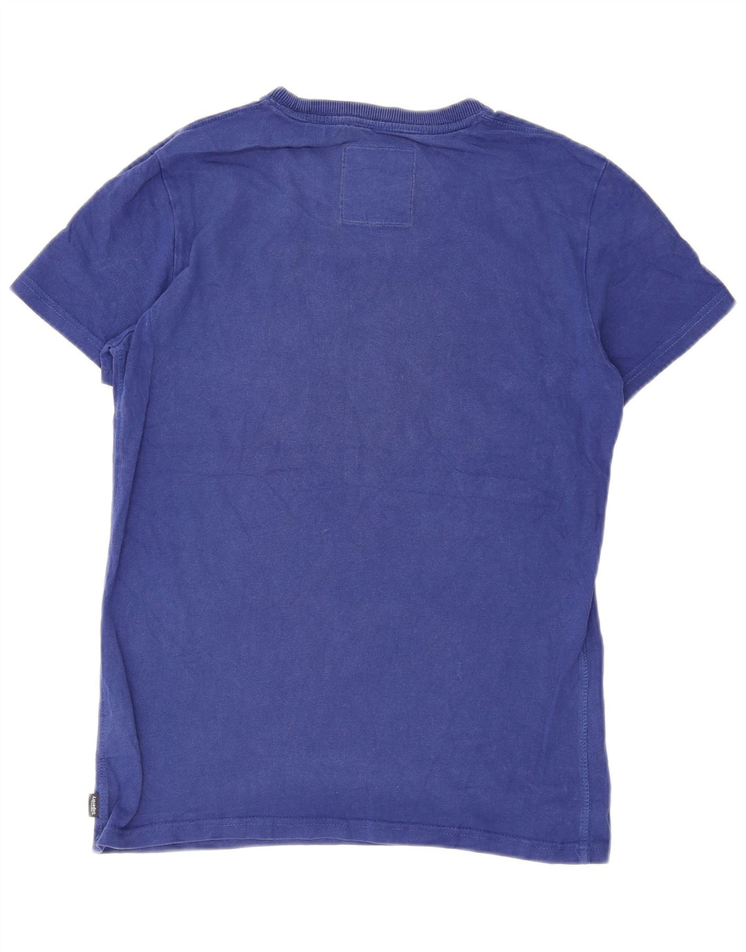 Tricou grafic pentru bărbați Superdry Top mic, albastru, bumbac