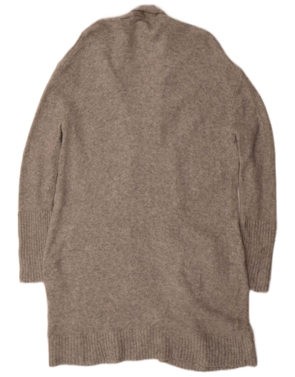 MOSSIMO Pulover cardigan deschis supradimensionat pentru femei UK 14 Gri mediu