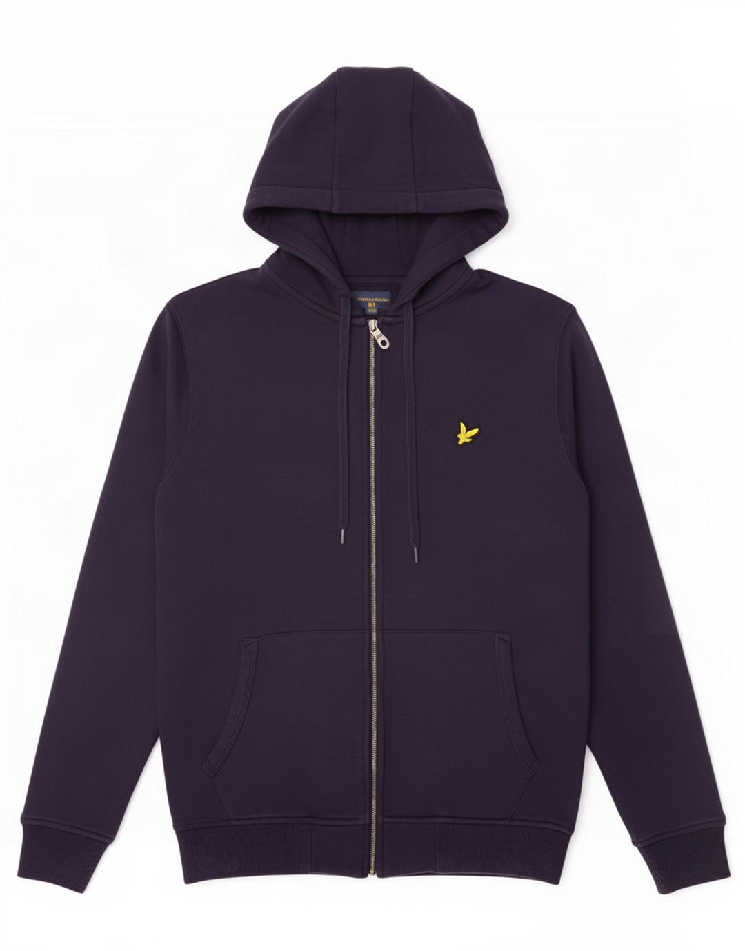 Pulover Lyle & Scott pentru bărbați, cu fermoar, bumbac, albastru bleumarin