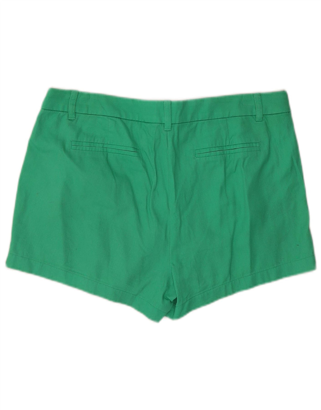 Pantaloni scurti chino pentru femei J. CREW US 14 XL W36 bumbac verde