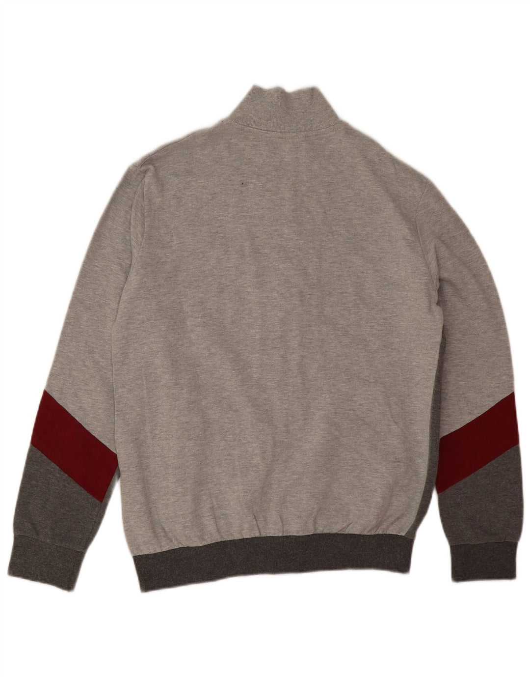Jachetă de top pentru trening grafic Lotto pentru femei UK 14 Medium Gri Colorblock