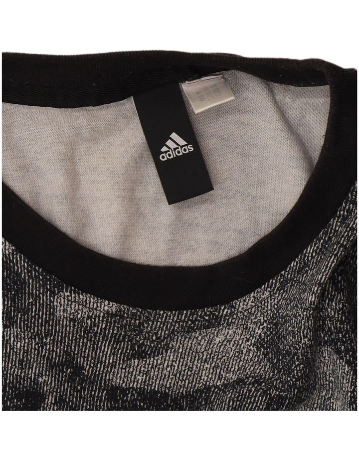 Tricou grafic pentru bărbați Adidas Top Medium Gri Camuflaj