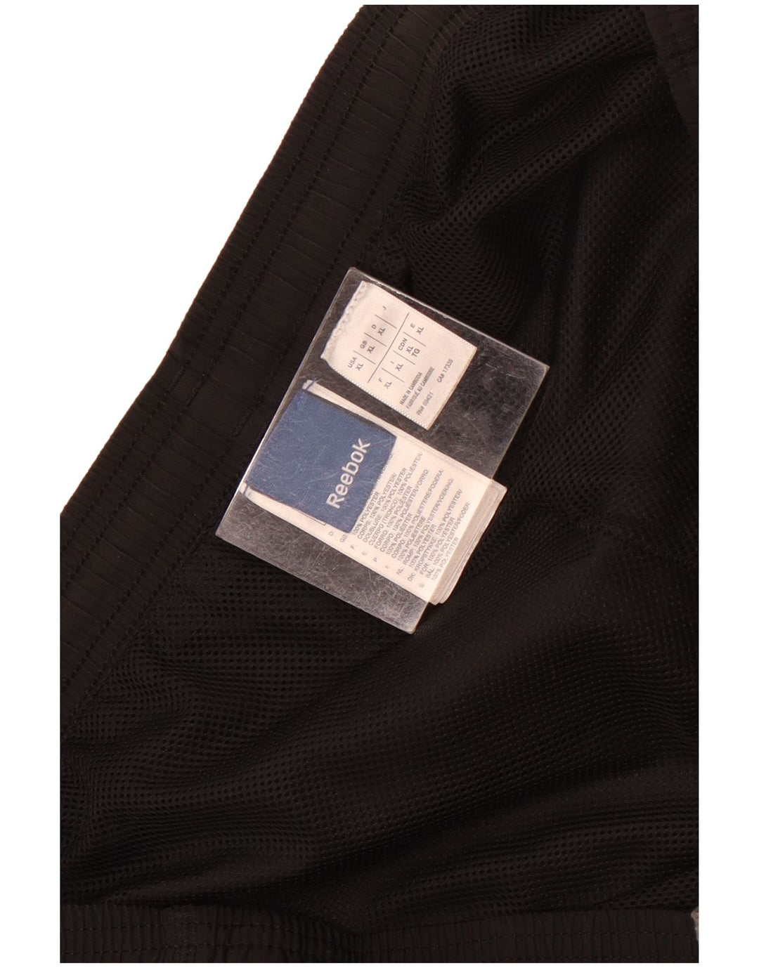 Pantaloni de trening Reebok pentru bărbați XL, poliester negru