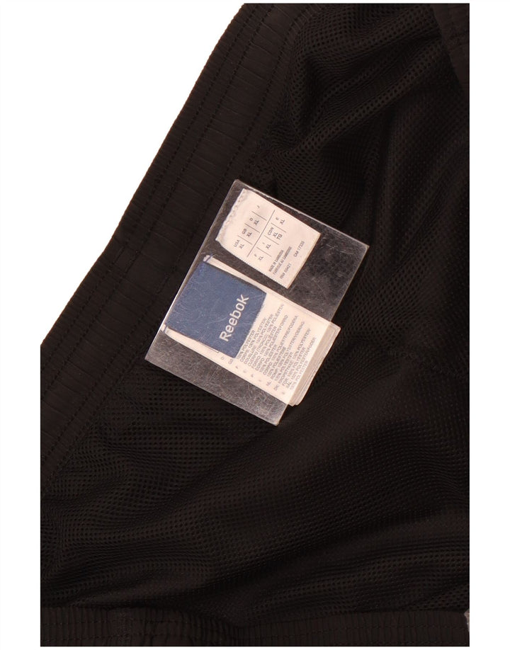 Pantaloni de trening Reebok pentru bărbați XL, poliester negru