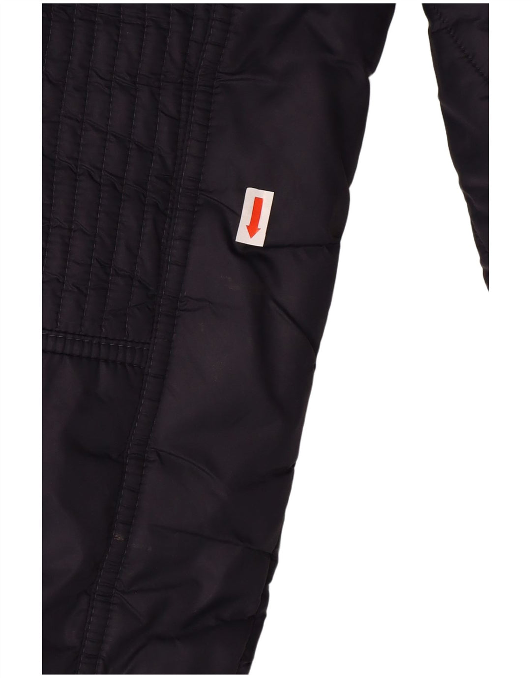 CALVIN KLEIN JEANS Mens Graphic Padded Jacket UK 38 Medium Navy Blue