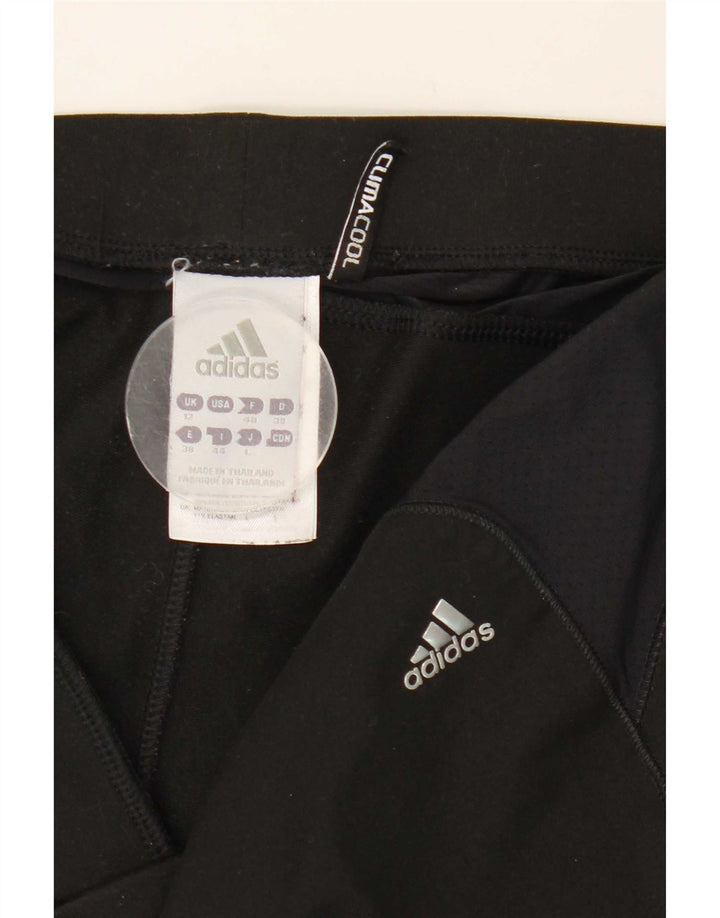 Pantaloni de trening Adidas Climacool pentru femei UK 12 Poliester mediu negru