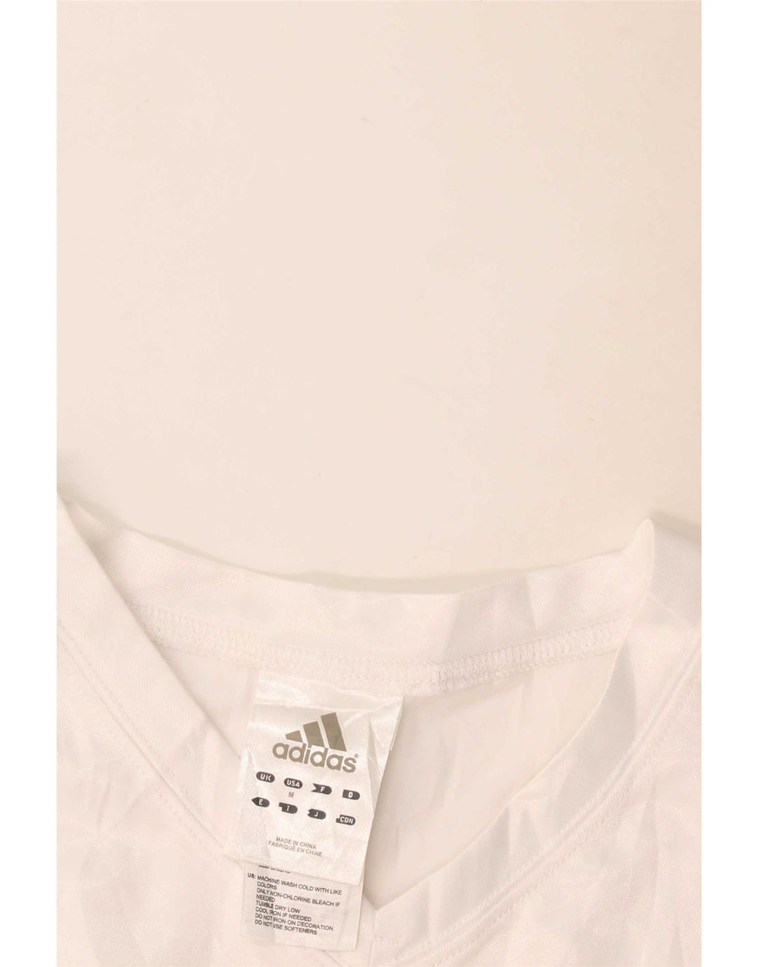 Tricou grafic Adidas pentru femei Top UK 12 Medium White Poliester