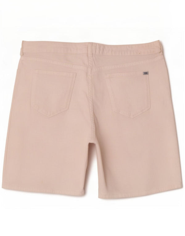 Pantaloni scurți din denim pentru femei Fat Face UK 12 Medium W30 Bumbac alb