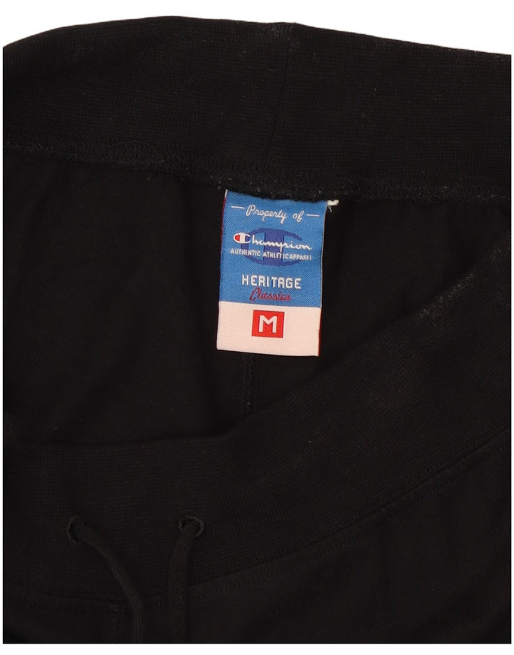 Pantaloni de trening Champion Heritage Classics pentru femei UK 12 Medium Black