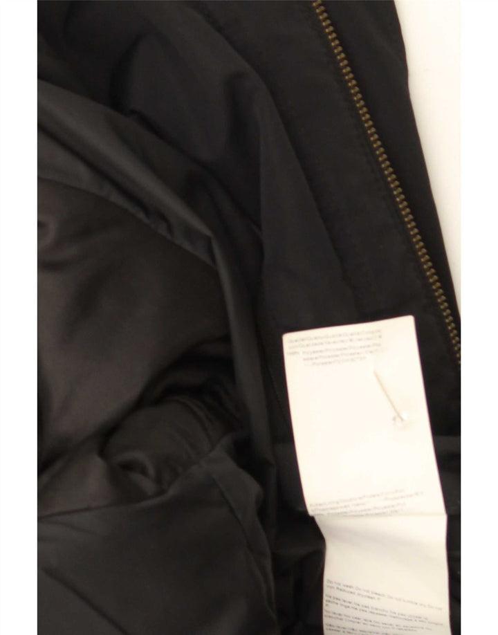 Palton pentru bărbați Hugo Boss UK 42 XL poliester negru