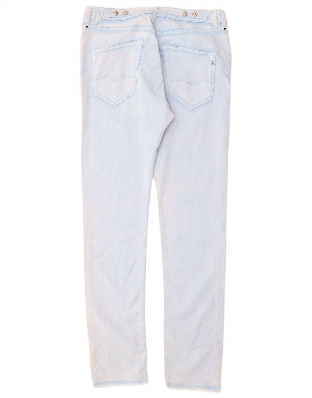 Replay blugi subțiri pentru femei W29 L32 bumbac albastru