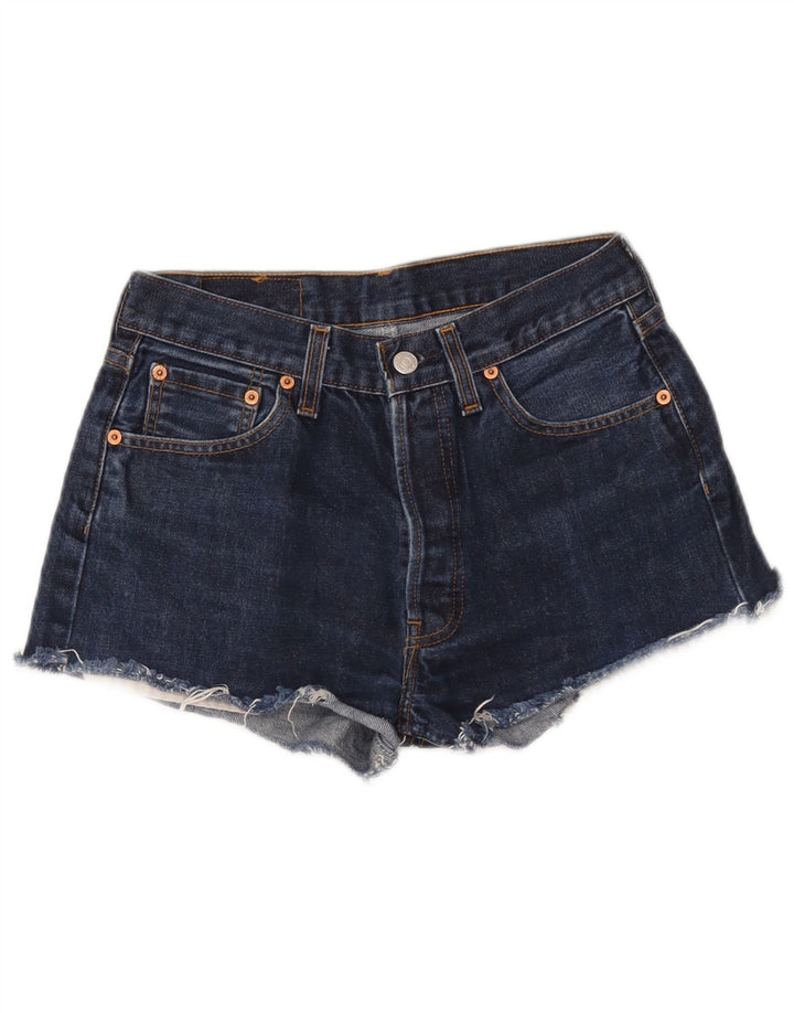 Pantaloni 501 Denim Hot Pants Levi's W30 Medium Blue
