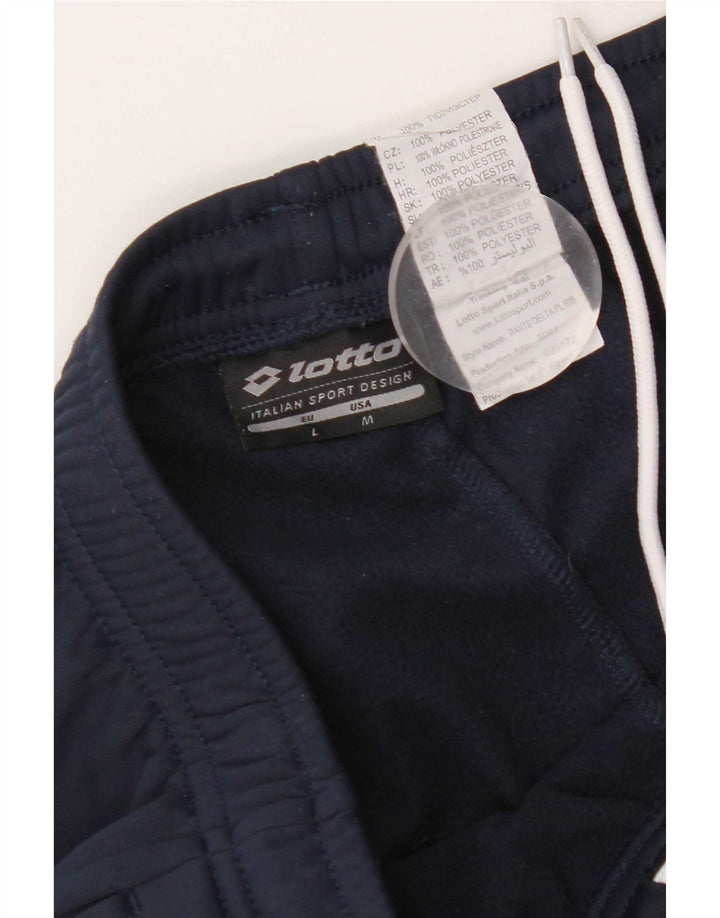 Pantaloni de trening pentru bărbați Lotto Pantaloni de jogging Mediu Bleumarin Poliester