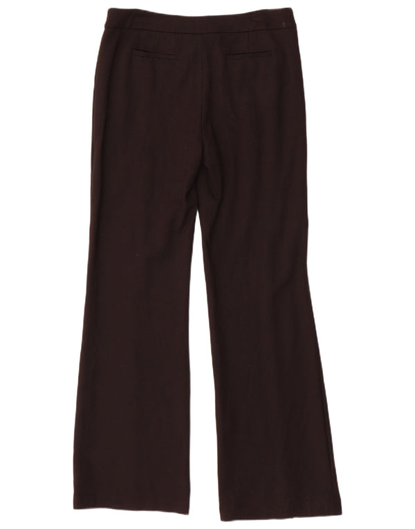 John Lewis Pantaloni de costum bootcut pentru femei UK 10 Small W30 L34 Viscoza neagra