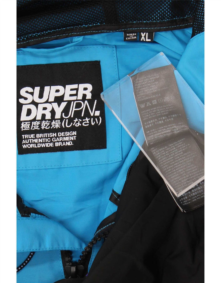 Jachetă de ploaie Pullover pentru bărbați Superdry UK 42 XL, multicoloră
