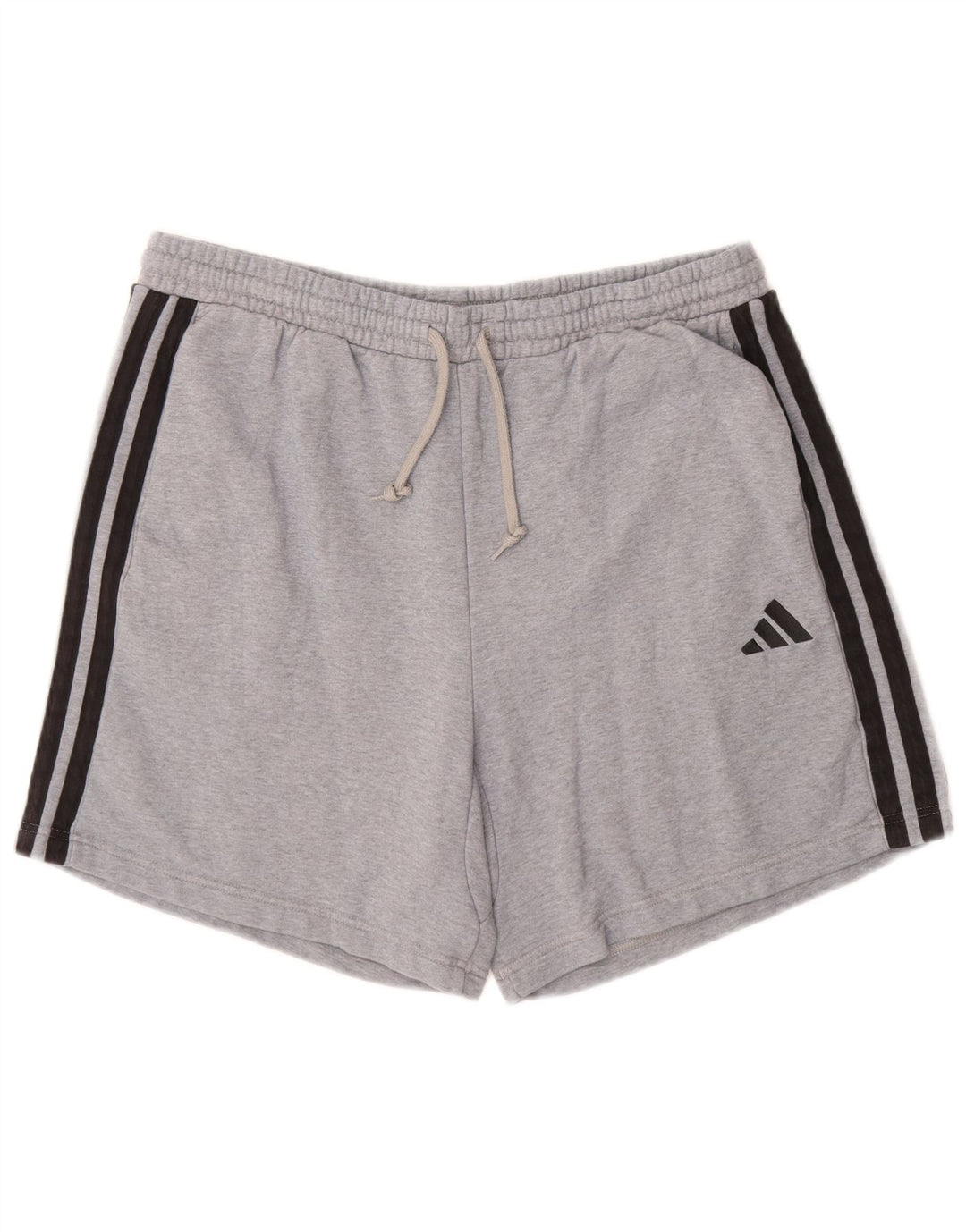 Pantaloni scurți sport pentru bărbați ADIDAS XL bumbac gri