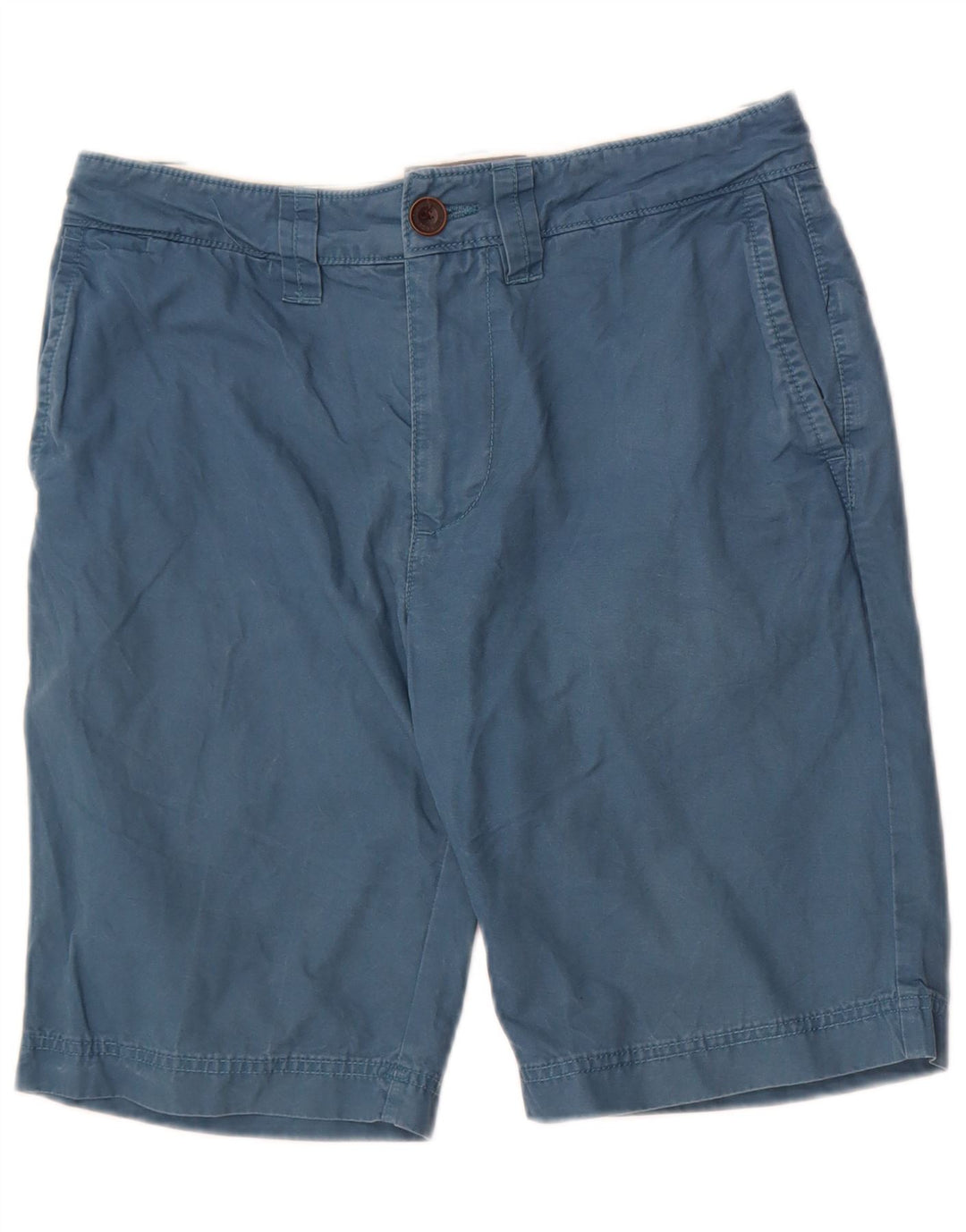 Pantaloni scurți chino pentru bărbați Fat Face W30, bumbac albastru mediu