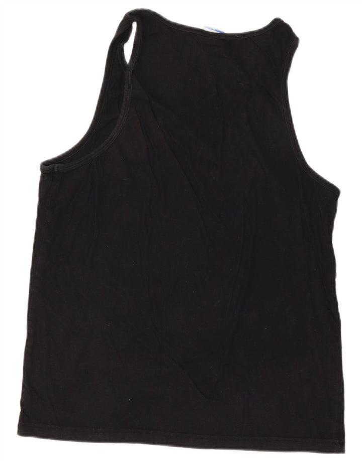 RUSSELL ATHLETIC Vest cu grafică pentru bărbați, bumbac mic, negru