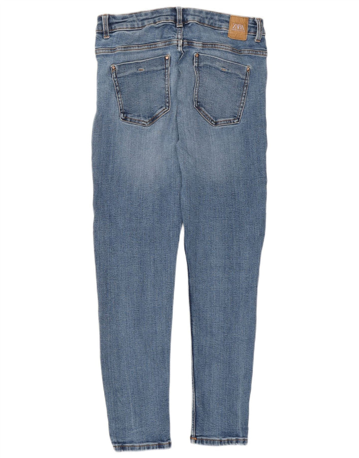 Blugi skinny dama Zara EU 40 Medium W30 L27 Albastru