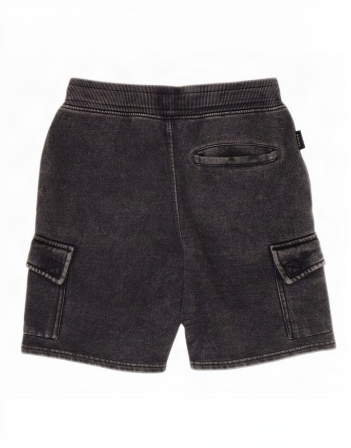 Bench Boys Pantaloni scurti cargo 11-12 ani W26 bumbac gri