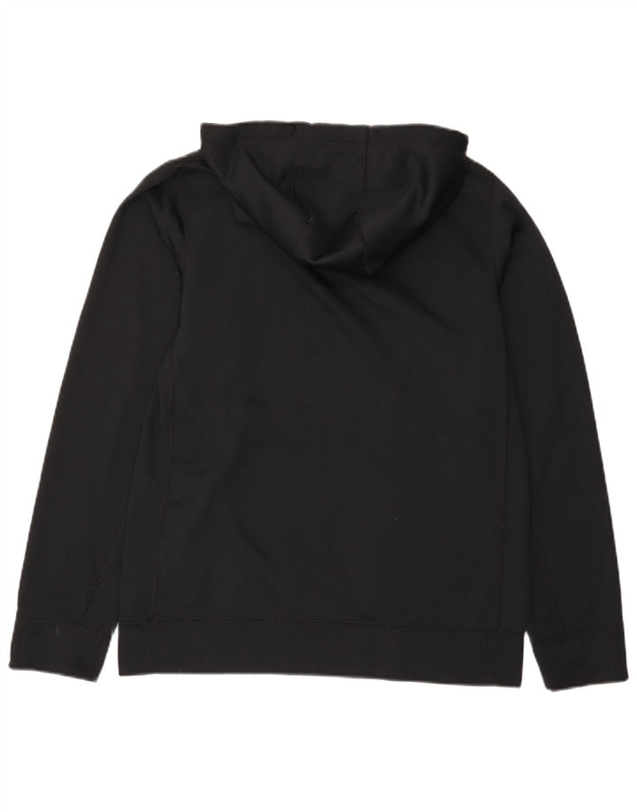 Pulover NIKE Therma-Fit Graphic pentru bărbați, poliester mic, negru