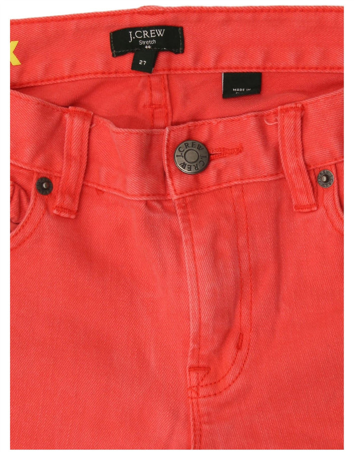 Blugi skinny stretch pentru femei J. Crew L27 L27 Portocaliu