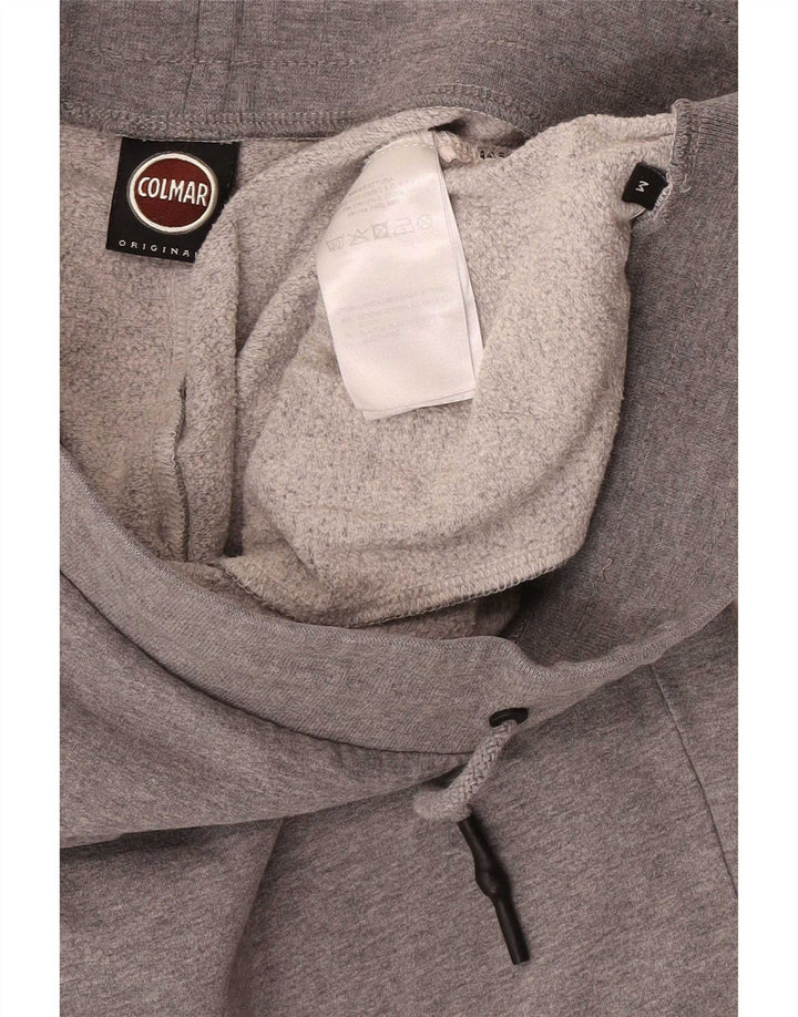 Pantaloni de trening Colmar pentru femei Joggeri din bumbac cu pete gri mediu