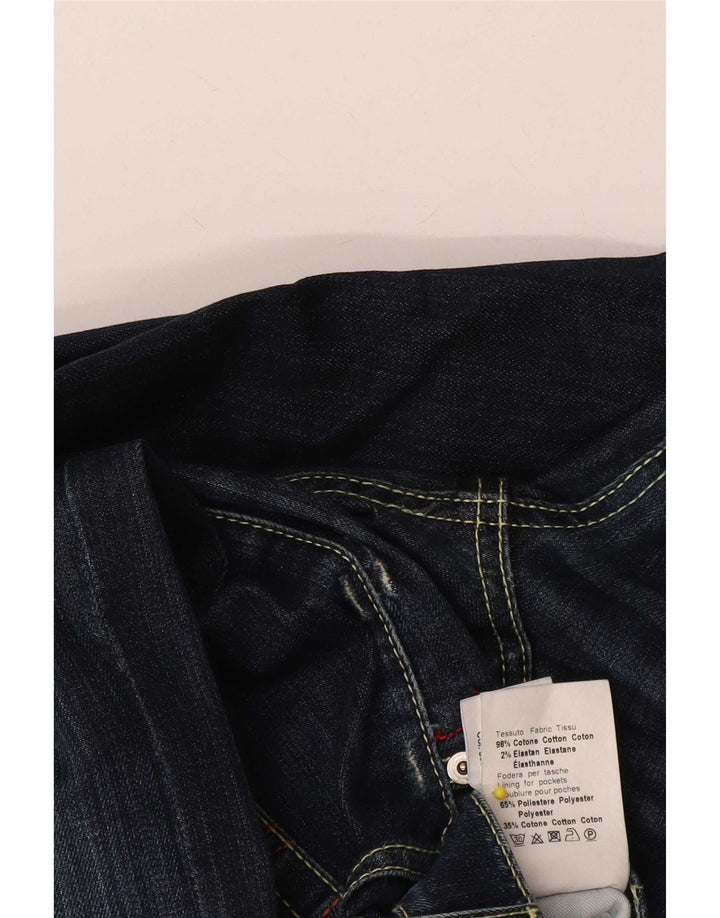 Dondup Blugi pentru bărbați subțiri W31 L30 Bumbac bleumarin