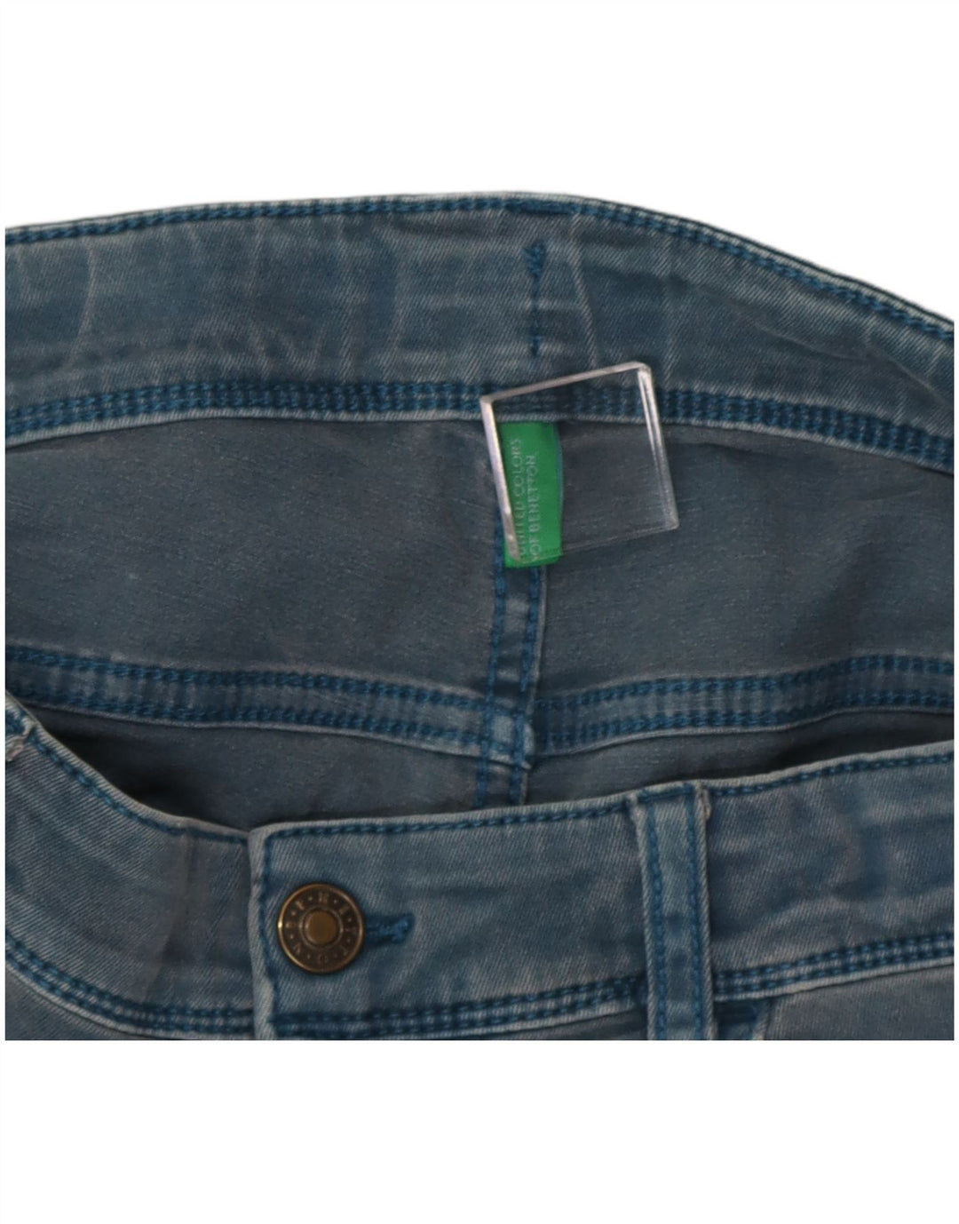 Blugi Benetton Băieți Slim 15-16 Ani L30 L31 Albastru