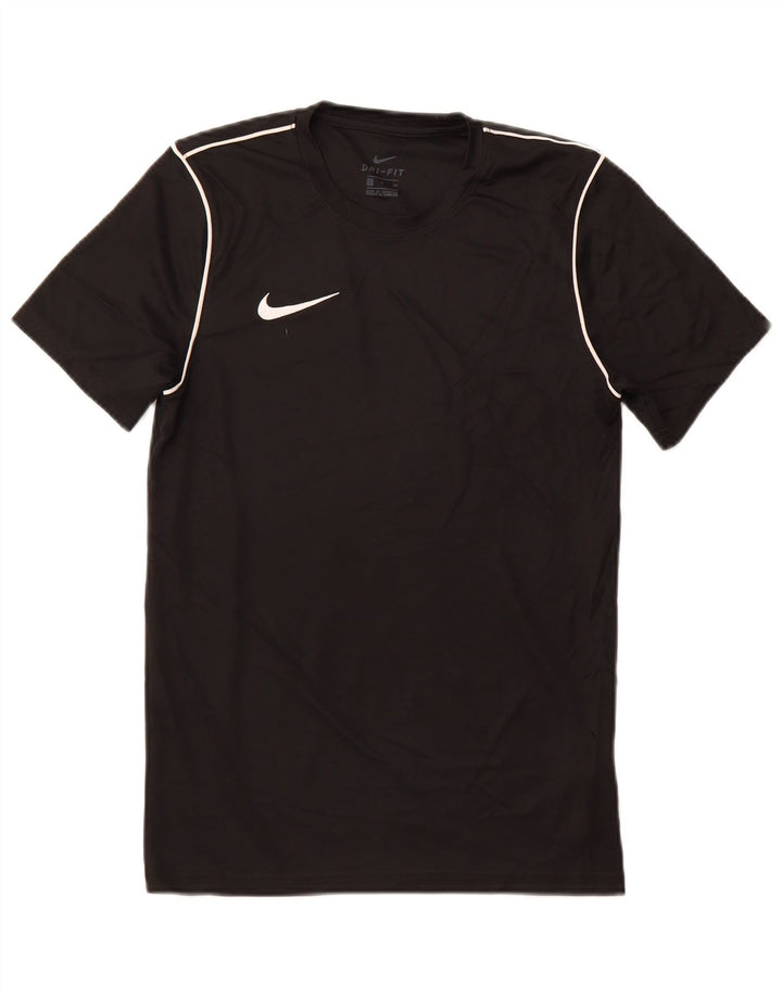 Tricou NIKE Dri Fit pentru bărbați Top mic poliester negru